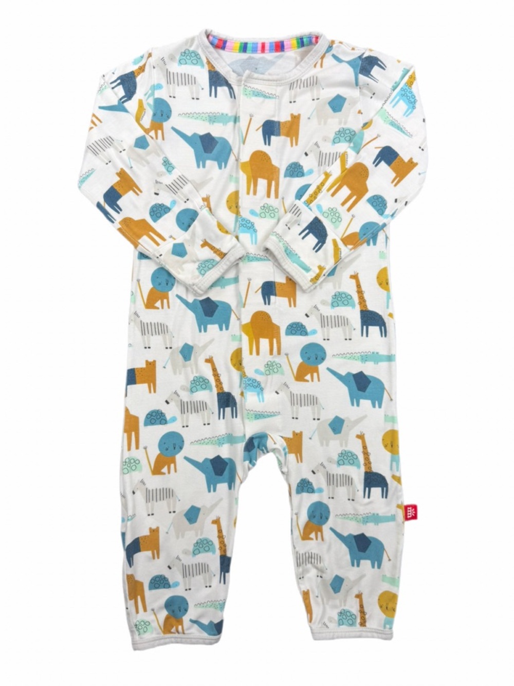 MAGNETIC ME Fast & Furiest Modal Magnetic Sleeper/Romper - 3-6M - Picture 2 of 4